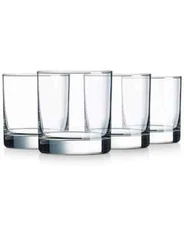 LUMINARC Aristocrat 10.25 oz On The Rocks Glasses, Set of 4. NIB!!!