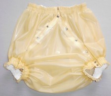 Windelhose/Knöpfer RONJA mit Schrittklappe Latex 0,4 mm in 6 Farben und 4 Größen