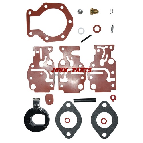 Fits Johnson Evinrude 6 8 9.9 15 20HP 0439073 Carburetor Rebuild Carb Repair Kit - Picture 3 of 3