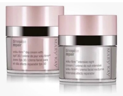 Mary Kay TimeWise Repair Volu-Firm Day and Night Cream Set New! Exp 07/28