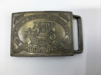 henry ford belt buckle