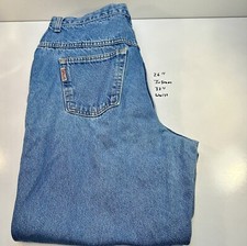 Vintage PS Gitano Jeans Womens 32 18W High Rise Mom Dark Wash Blue Retro 80s 90s