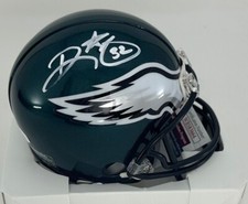 Eagles Running Back RICKY WATTERS Signed Riddell VSR4 Mini Helmet AUTO - JSA