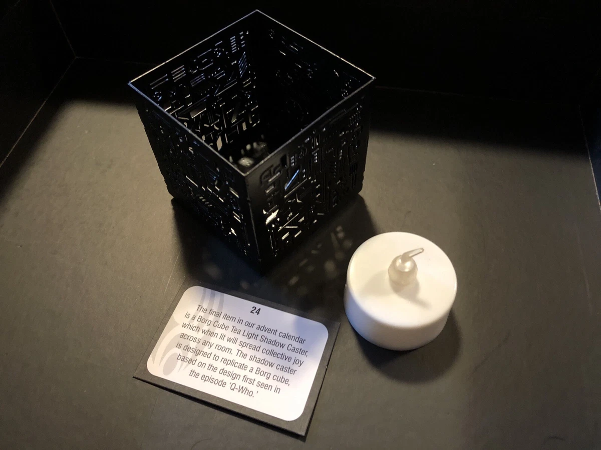 Eaglemoss Star Trek Advent Calendar Borg Cube Shadow Caster | eBay