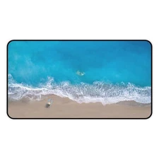 Beach Desk Pad Protector, Desk Mat, Laptop Desk Pad, Computer Desk Mat