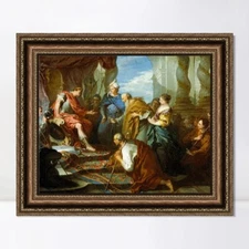 Framed Canvas Art Giclee Print Series#013 by Francois Boucher Wall Art 26"X32"