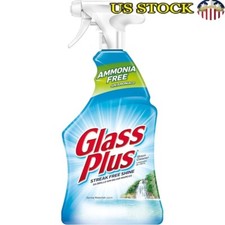 Multi-Surface Glass Cleaner Liquid 32oz Streak-Free Windows Stainless Steel New