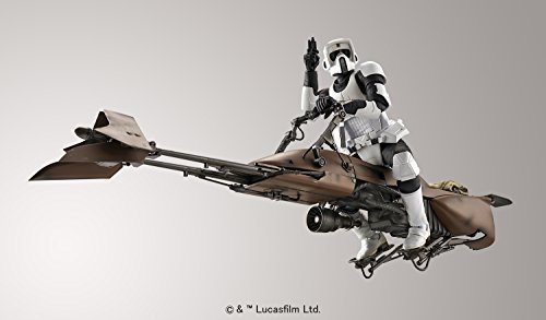 BABDAI Star Wars 1/12 scout trooper and speeder bike from