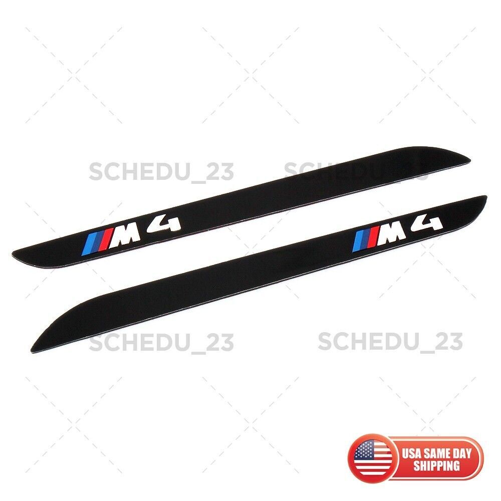 BMW F82 F83 M4 Fender Side Vent Marker Logo Emblem Nameplate Badge Performance