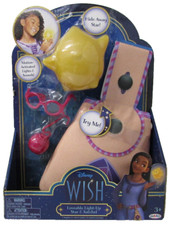 DISNEY'S WISH Movie Loveable Light Up Star  Satchel Playset 4 Pieces Sealed