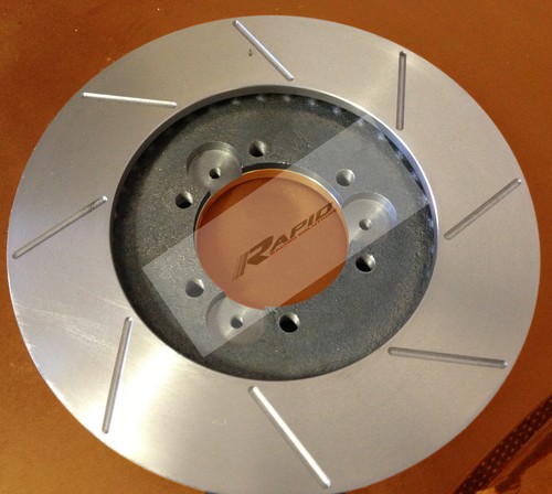 Jeep Grand Cherokee Laredo WH, WK 3.7 4.7 & 5.7 Disc Brake Rotors SLOTTED 328mm - Picture 2 of 3
