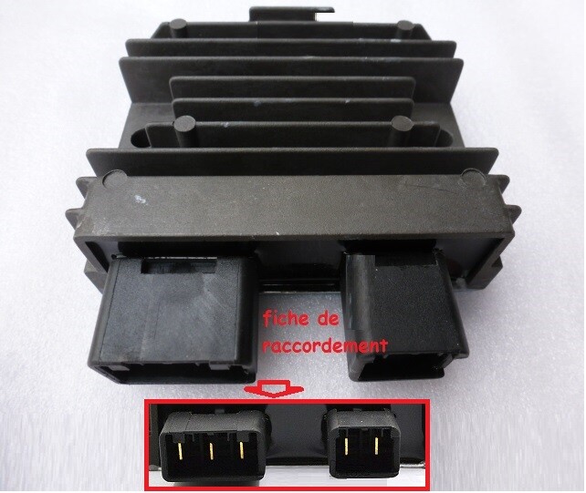 Régulateur de tension pour CB600 Hornet 2007-2013, résout les pannes de batterie de votre moto