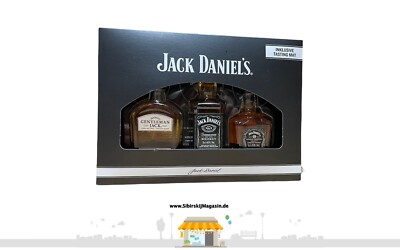JACK DANIEL´S ''Geschenkset'' Probierbox 3x5cl GENTLEMAN JACK, JACK DANIEL´S No.7 