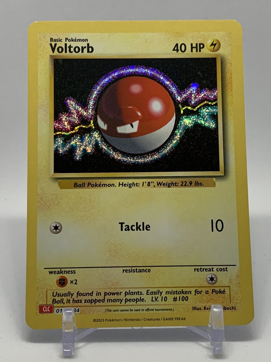 pokemon card voltorb Pokémon TCG Voltorb Pokemon: Trading Card Game Classic 010/034 Holo Classic  Col