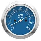 MOTOR METER RACING Classic 85mm 3-3/8" Electrical Tachometer 8000 RPM Gasoline