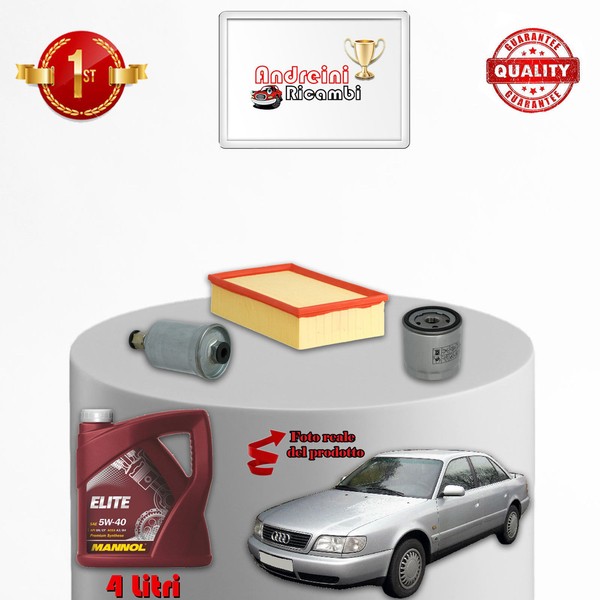 Inspektionskit Filter Und ÖL Audi A6 C4 1.8 20V 92KW 125CV 1995->-image