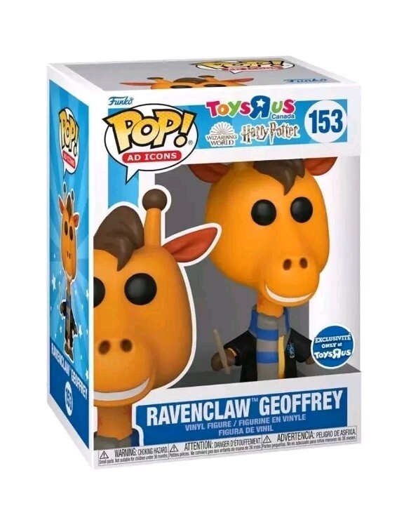 Funko Pop Harry Potter Ravenclaw Geoffrey ToysRus Exclusive Brand New Sealed