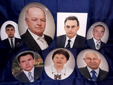 6x8 cm 2.4x3.15" Memorial Plaque   Oval Ceramic Photo for Grave Marker