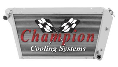 Atom 2 Row 1'' Tubes Radiator for 1977 - 1982 Chevrolet Corvette V8 Engine #AE718
