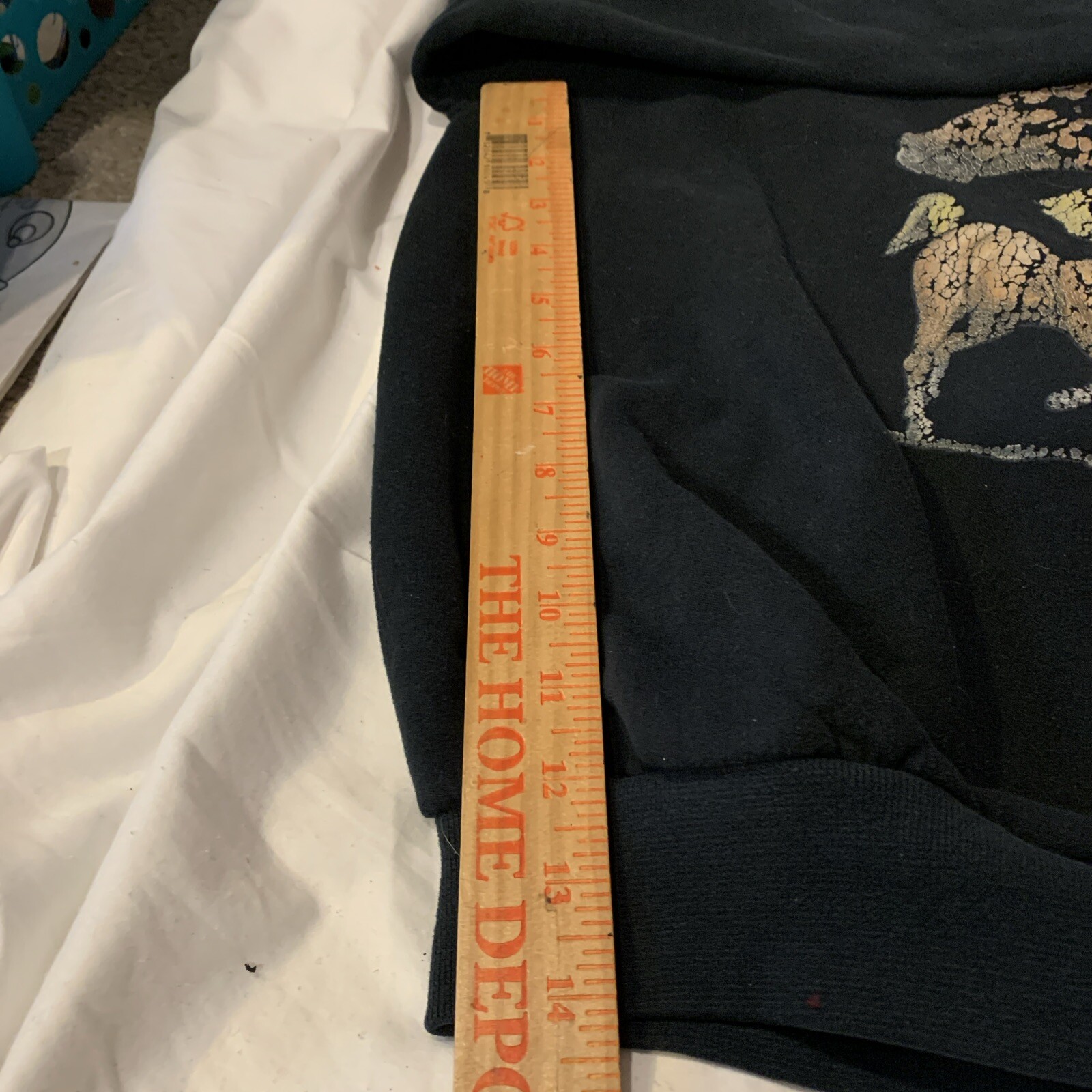 Rural King Horse Sweatshirt XL Jerzees White Graphic Pullover Crewneck