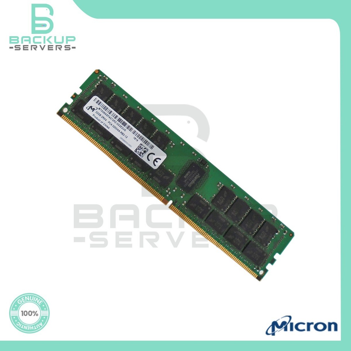 MTA36ASF4G72PZ-3G2 Micron 32GB 2Rx4 DDR4-3200 PC4-25600 288-Pin