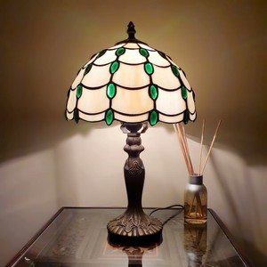 colourful bedside lamps