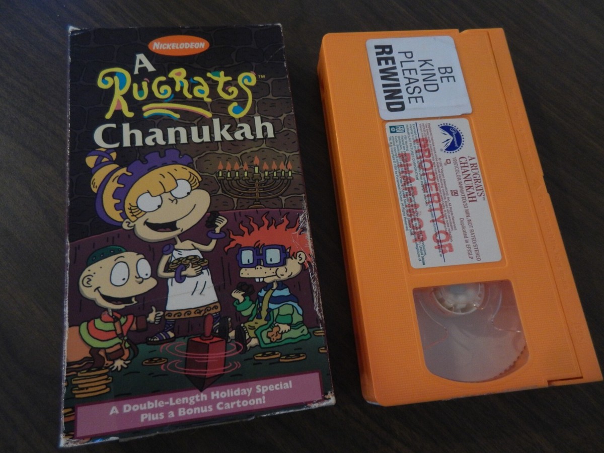 A RUGRATS CHANUKAH HOLIDAY TV CARTOON SPECIAL VHS NICKELODEON 1997