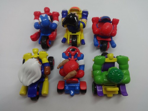 Maisto Marvel Set 6 Zyklen - Spiderman, Wolverine, Hulk, Storm, ++ - Neuwertig - Bild 2 von 12