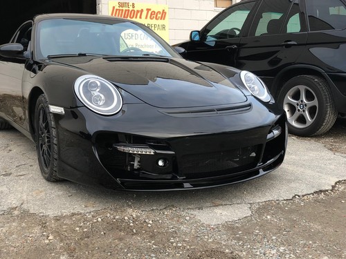 Porsche GTS Evo Inférieur Avant Spoiler Lèvre 911 986 Boxster 996 987 Cayman 997 - Photo 6 sur 13