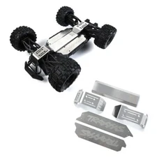Stainless Steel 1:10 RC Chassis Armor Skid Plate for TRAXXAS MAXX #89086-4 RC