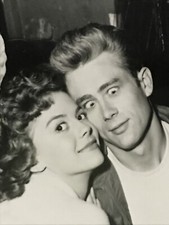 James Dean, Natalie Wood Dark Room Exposure Chemigram Picture