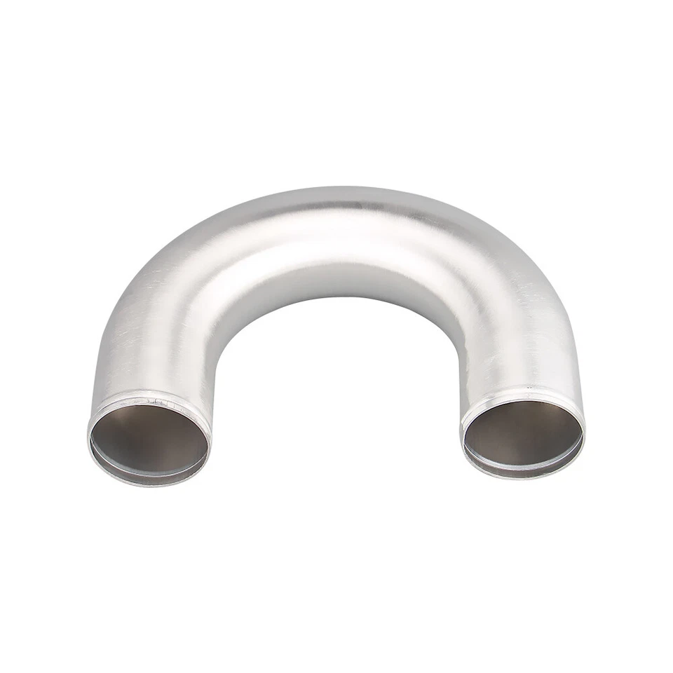 Kit de tubo de codo intercooler turbo de aluminio de 2,5" 63 mm + manguera de silicona azul + abrazadera Foto 4 de 4