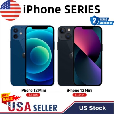 BRAND NEW Apple iPhone 13 Mini/12 Mini Factory Unlocked US STOCK Fast Delivery