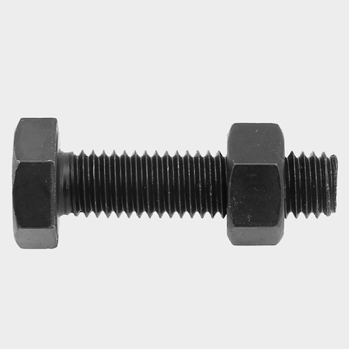Fine Thread Hexagon Bolt & Nuts High Tensile Grade 8.8 Black Hex Screws M8M10M12 - Picture 2 of 11