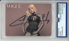 BILLIE EILISH SIGNED SEXY VOGUE PICTURE OLD SIGNATURE AUTOGRAPHED PSA DNA COA