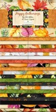 Happy Gatherings By Wilmington Prints - 40 Karat Crystals / jelly roll