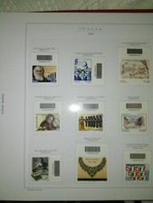 FRANCOBOLLI ITALIA 2009 CODICE A BARRE NUOVI-CON NATALE LAICO-LEGGERE-