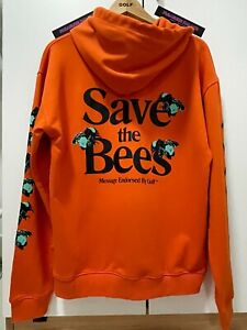 GOLF WANG ORANGE SAVE THE BEES HOODIE 