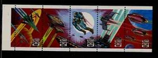 US Stamp Sc 2745a, 29c Space Fantasy Booklet Pane, MNH  VF CV$3.00 (50650)