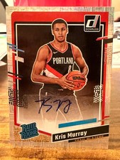 2023-24 Donruss Kris Murray Choice Rated Rookie Autograph Auto RC #269 Blazers