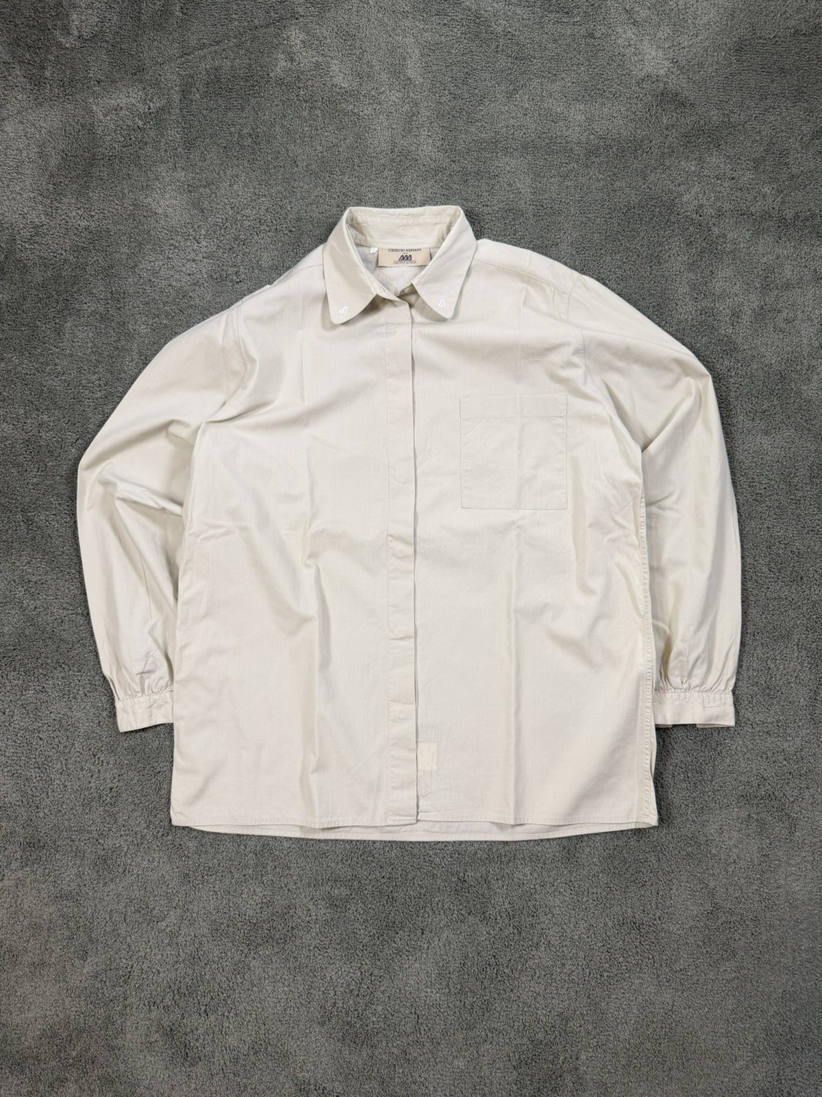 1991 Giorgio Armani x Alitalia Shirt made in italy 90s rare archive y2k vintage