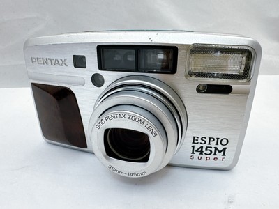 Pentax Espio 145M Super 35mm Point & Shoot Film Camera Silver