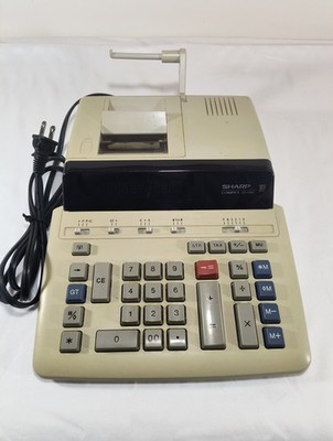 Sharp Compet CS-1194 Tested Works 10 digit Calculator Used
