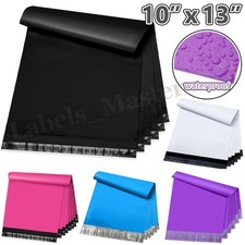 10x13 COLOR Poly Mailers Shipping Bags Envelopes Self Seal Premium Mailing Bag