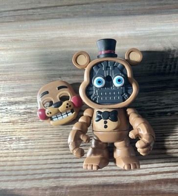 Fnaf Five Nights At Freddys Snap Figure- Toy Freddy Bear Supernatural Horror EUC