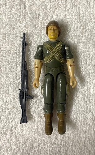 1982-83 Vintage GI Joe Cobra Lot Rock n Roll Swivel Arm Figure O.G. 98% Complete