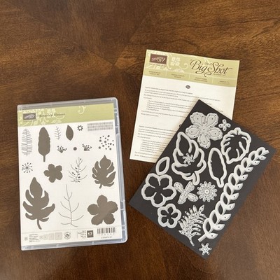 Stampin Up Stamp & Dies Set Botanical Blooms 