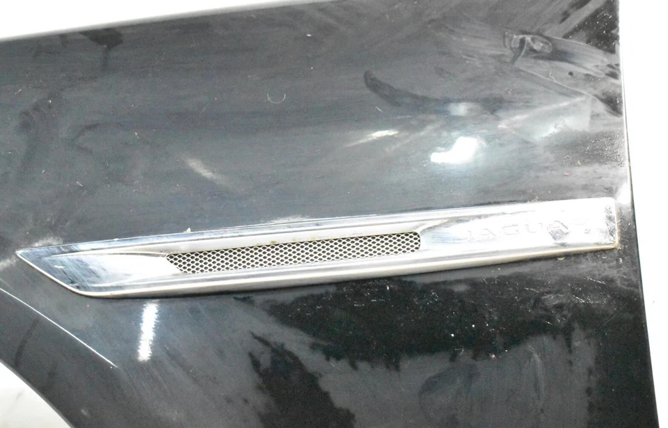 Panel de carcasa de guardabarros delantero izquierdo Jaguar XJ 10-18 negro AW93F16135 OEM Foto 4 de 4