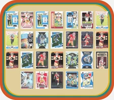 Christian McCaffrey Lot (26) 49ers & Panthers – Prizm Mosaic Select Optic