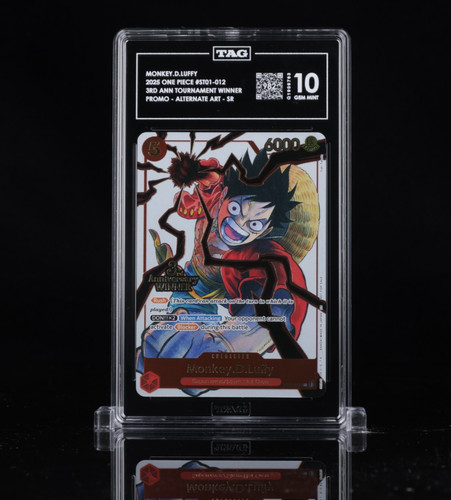 Monkey.D.Luffy (3rd Anniversary Winner) graded TAG 10 for sale on eBay